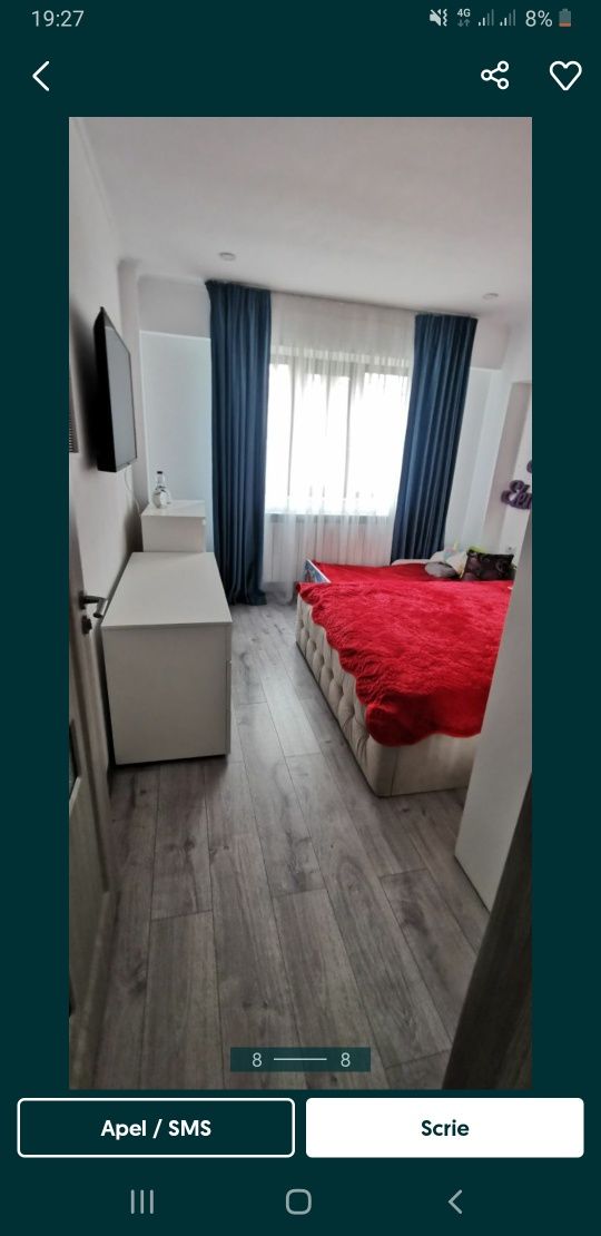 Apartament 3 camere 77 Teren intravilan  1390 m