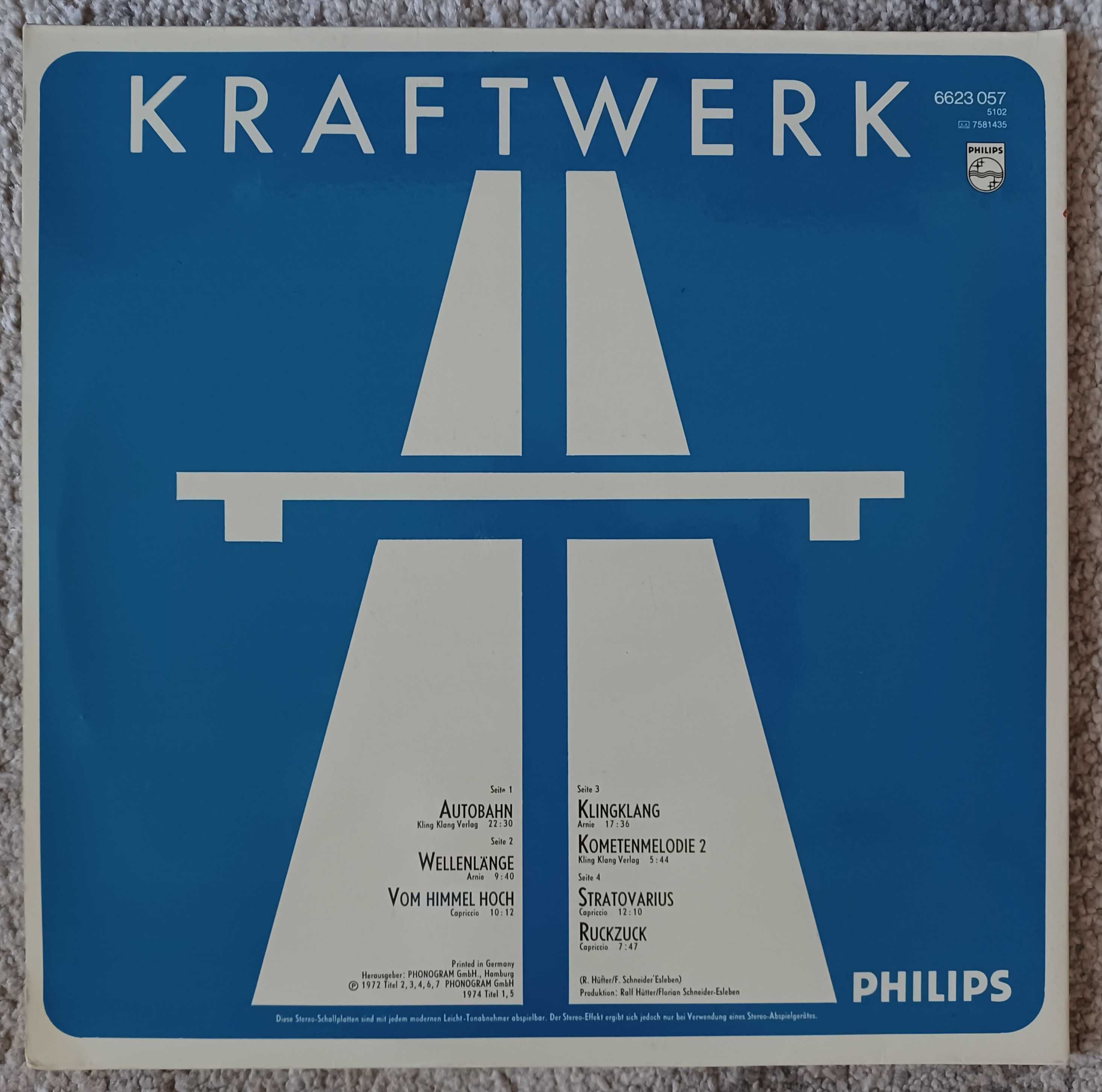 Kraftwerk - Doppelalbum 2 Lp 1974 disc vinil