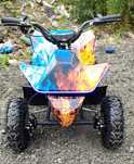 Atv kxd pro Germany electric de 500w cu 3 viteze roti pe 6 inch