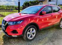 Vand Nissan Qashqai rosu din 2019 primul proprietar
