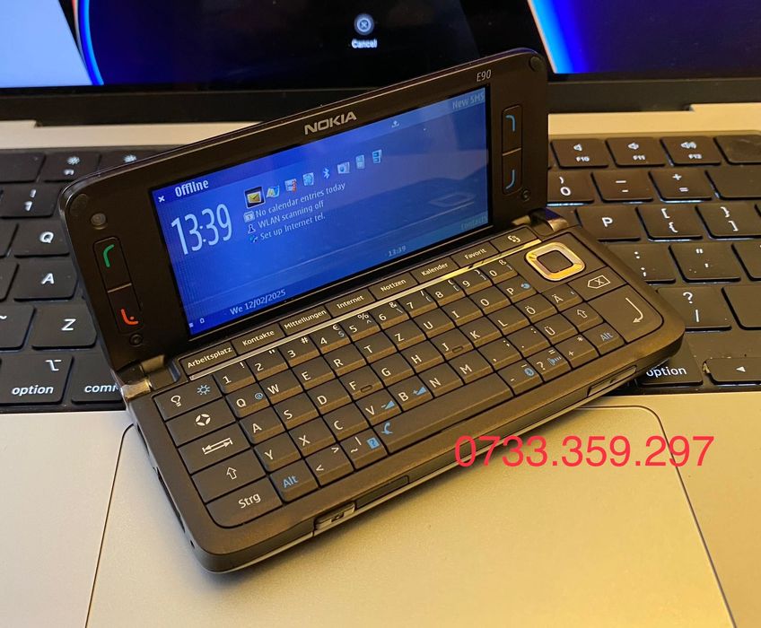 Telefon Nokia E90 CA NOU vintage colectie RARITATE RA6 9300 9300i 9500