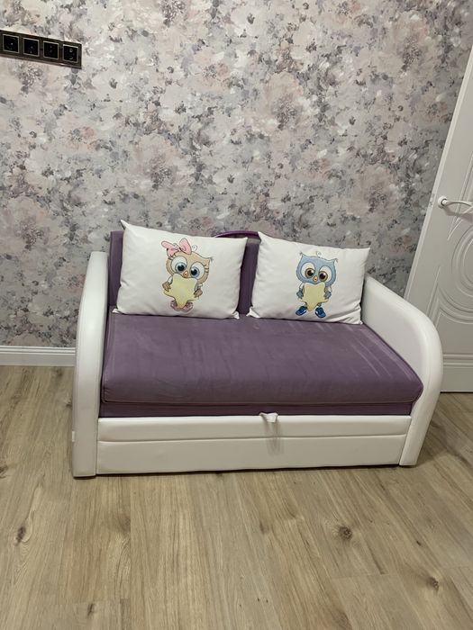 Раскладной детский диван в идеальном состоянии