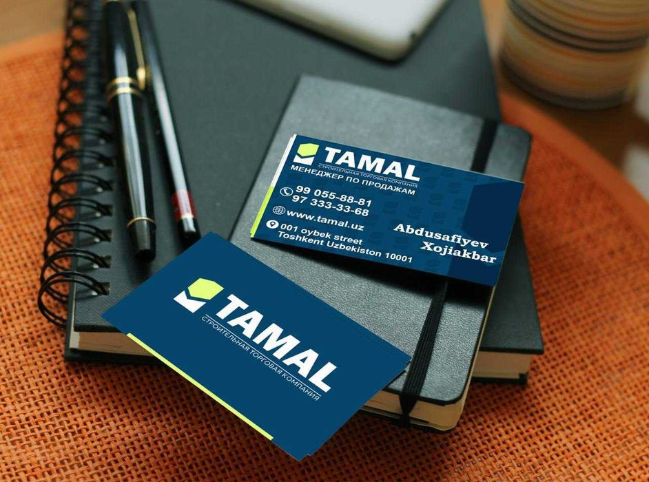 Vizitka va Flayer uchun reklama