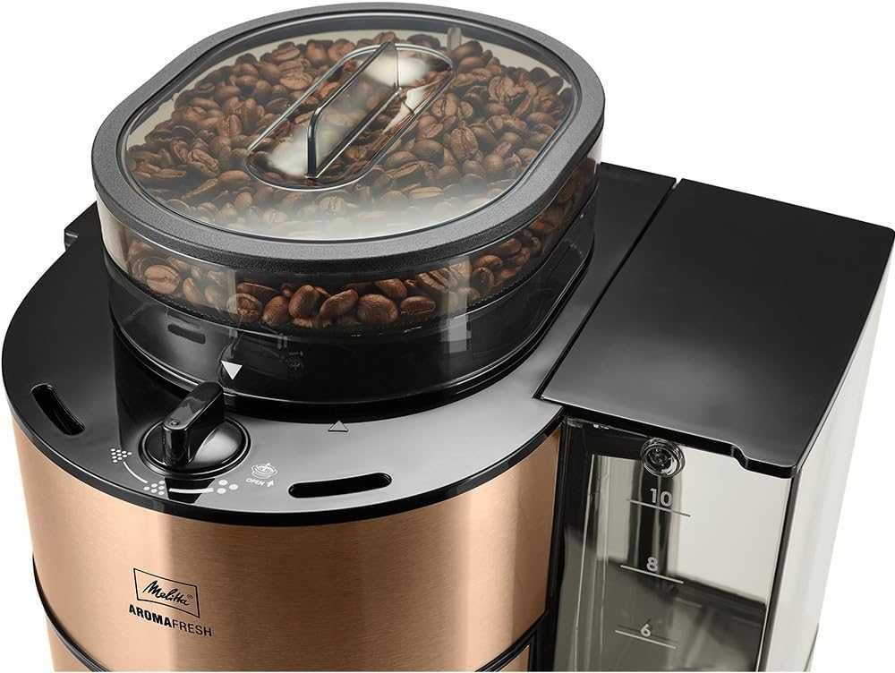 Шварц кафемашина с мелачка Melitta AromaFresh Copper (1021-04) Филтър