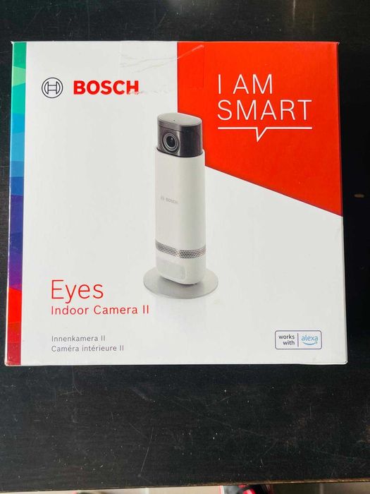 Cameră interior Bosch Eyes Indoor Camera 2 compatibilă cu Amazon Alexa