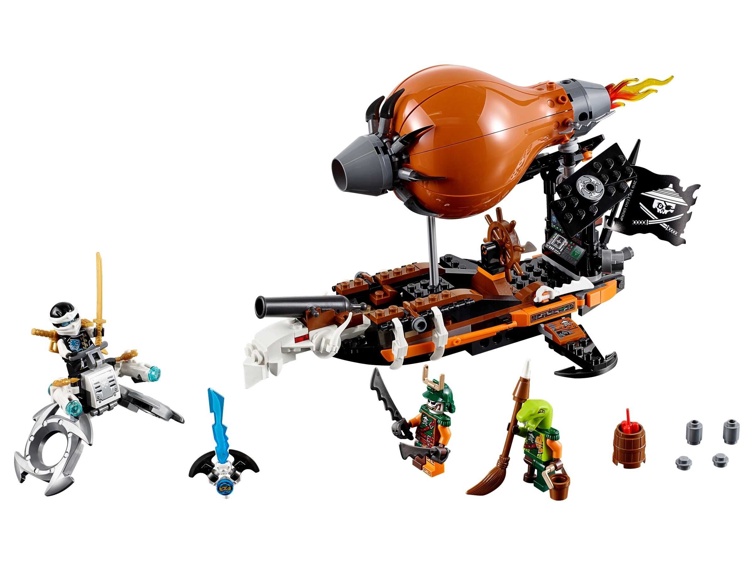 Lego Ninjago Ronin R.E.X. - Ninjago Raid Zeppelin