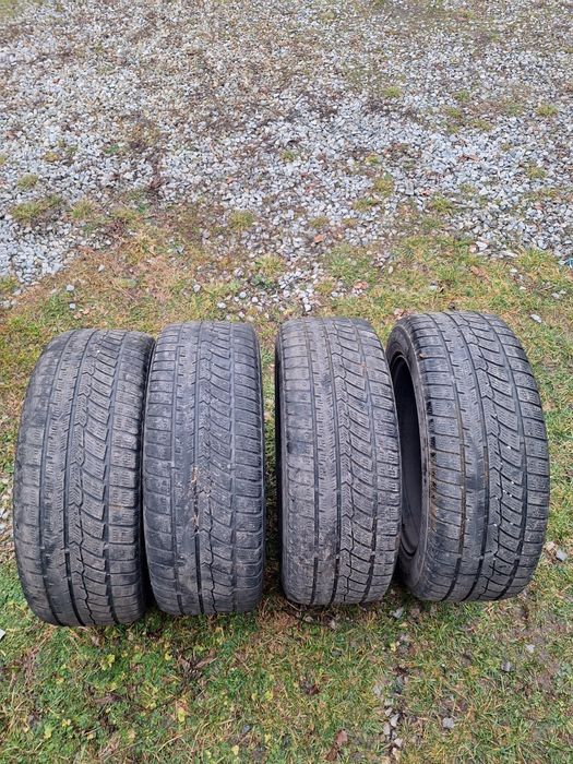 Vând jante de tabla cu cauciucuri 5x112 r16