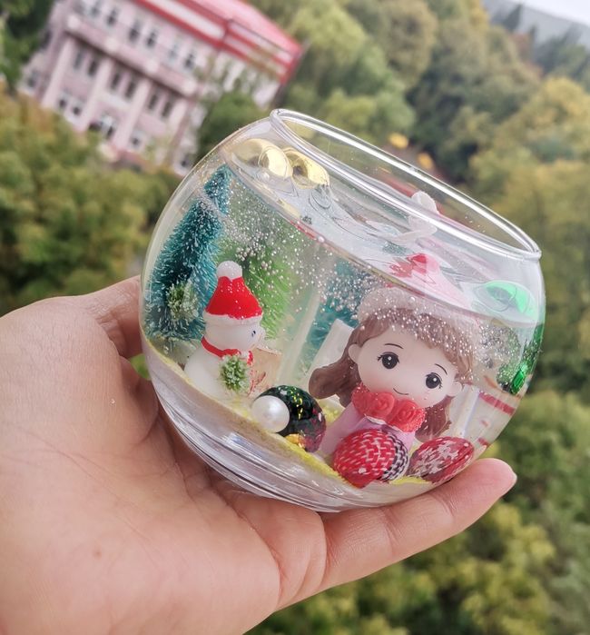 Коледни чаши и бурканчета свещи