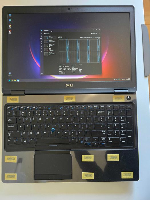 Laptop business 15" Dell Latitude 5590 i5-8250U 16gb RAM, 500gb SSD