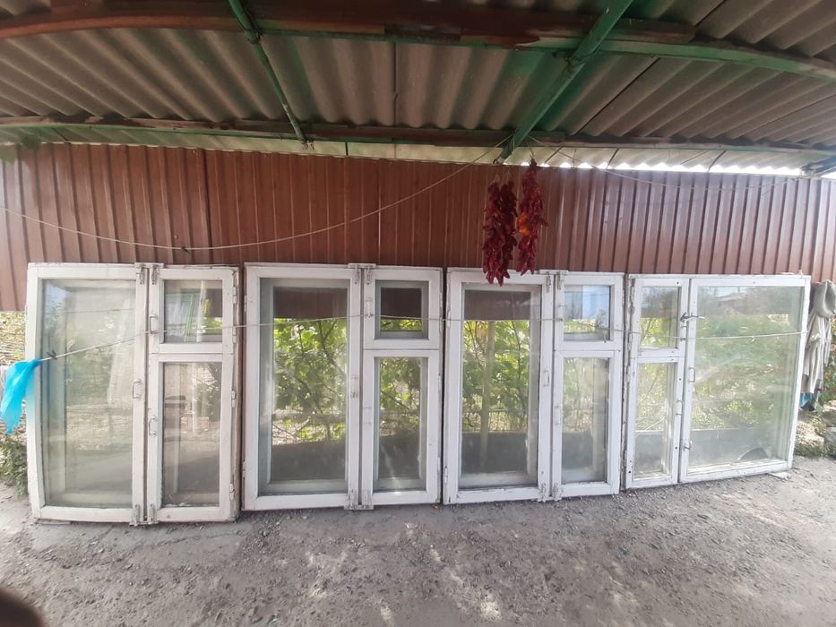 Продам деревянные окна  б/у
