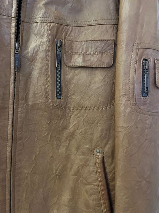 Кожено яке L-размер