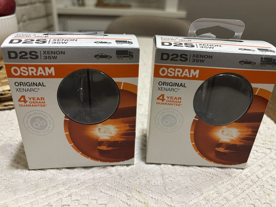 Лампа ксенон Osram D2S 35W 2 штуки