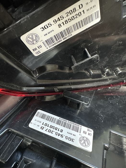 Stopuri stânga dreapta full led vw passat b8.facelift.