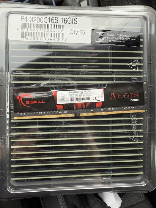 Memorie G.SKILL Aegis, 16GB DDR4, 3200MHz