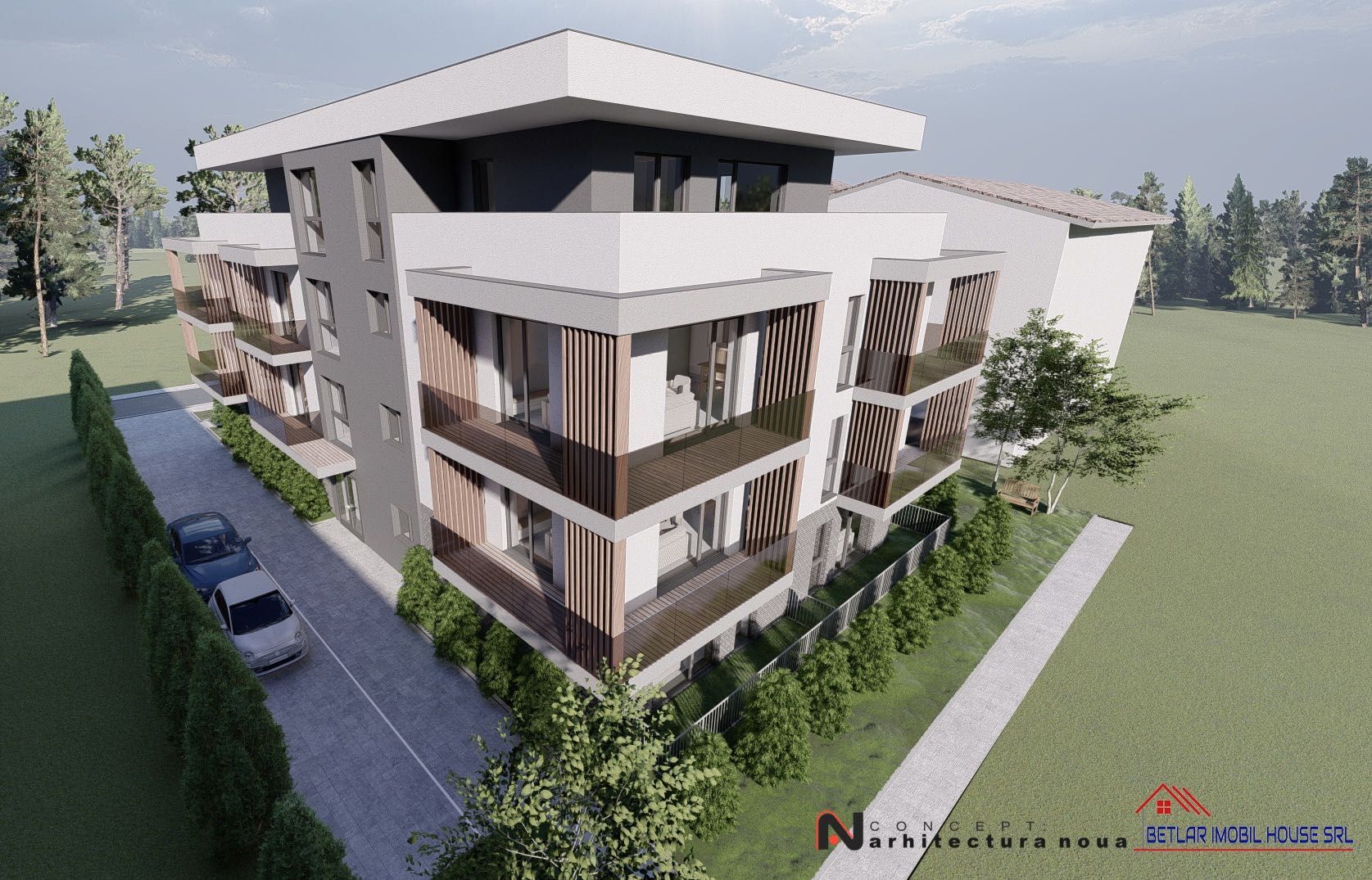 Vand apartament 3 camere str Horia, Bistrita, Bloc in constructie