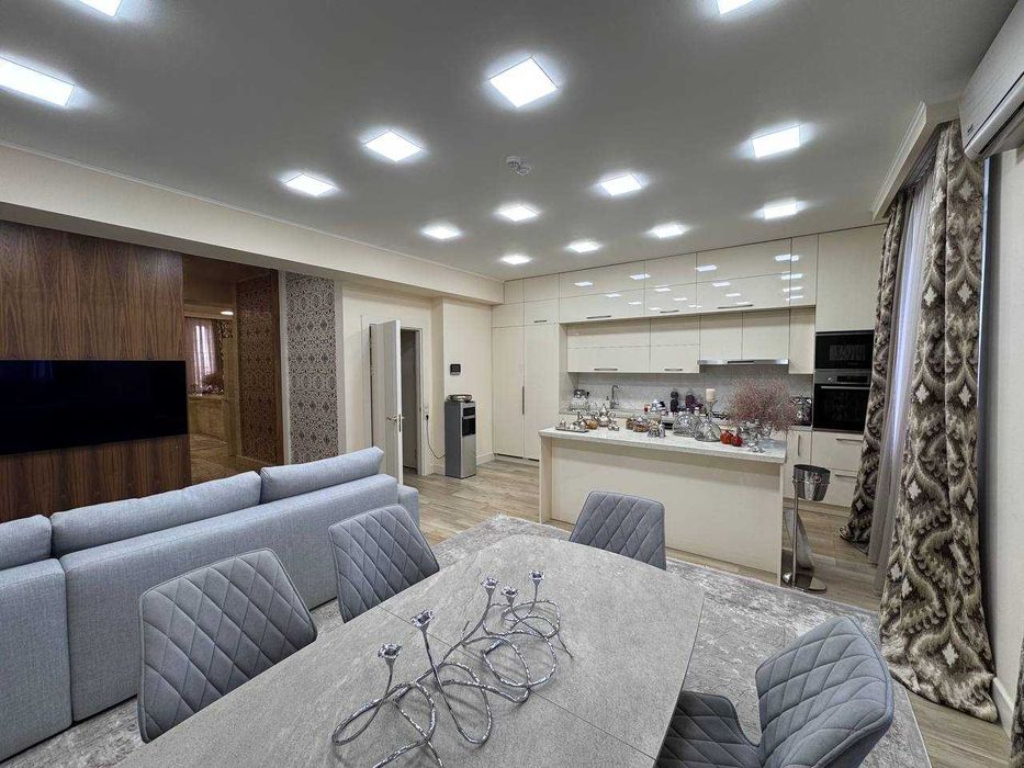 Дуплекс Мирабад, 4 комнаты  116м2 + мансарда 42м2 Дом GABUS"