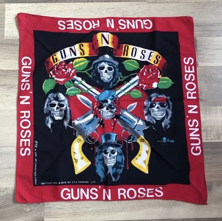 Bandana guns n roses bandana formatie rock guns n roses guns and roses