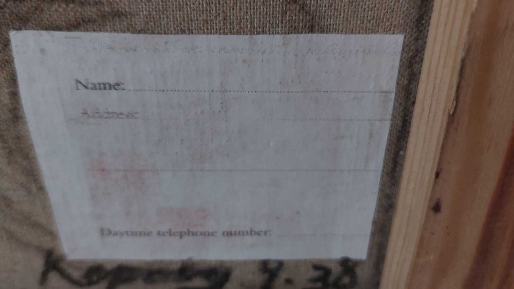Картина масло,мост в Париж  Константин Коровин(1861-1939)рисувана 1920