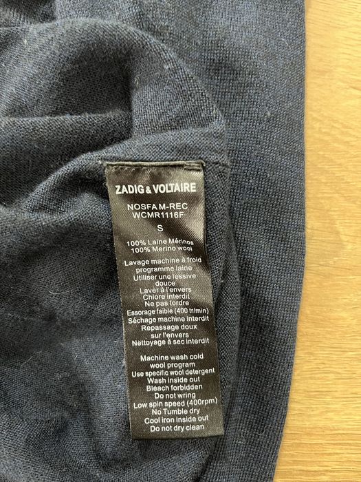 Zadig&Voltaire дамски мерино пуловер S