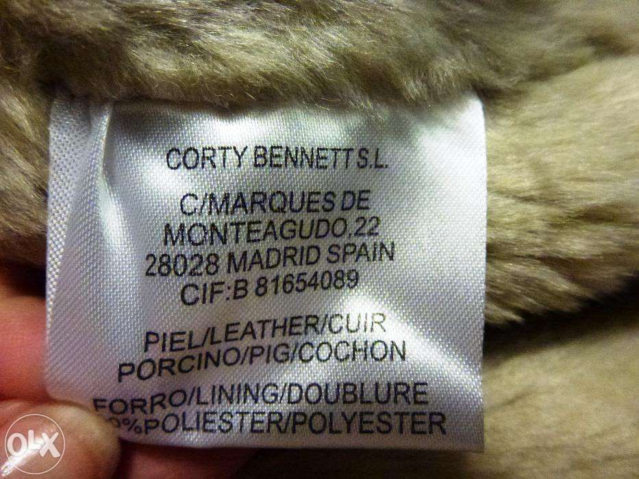 Geaca DAMA Piele Naturala maro din Madrid