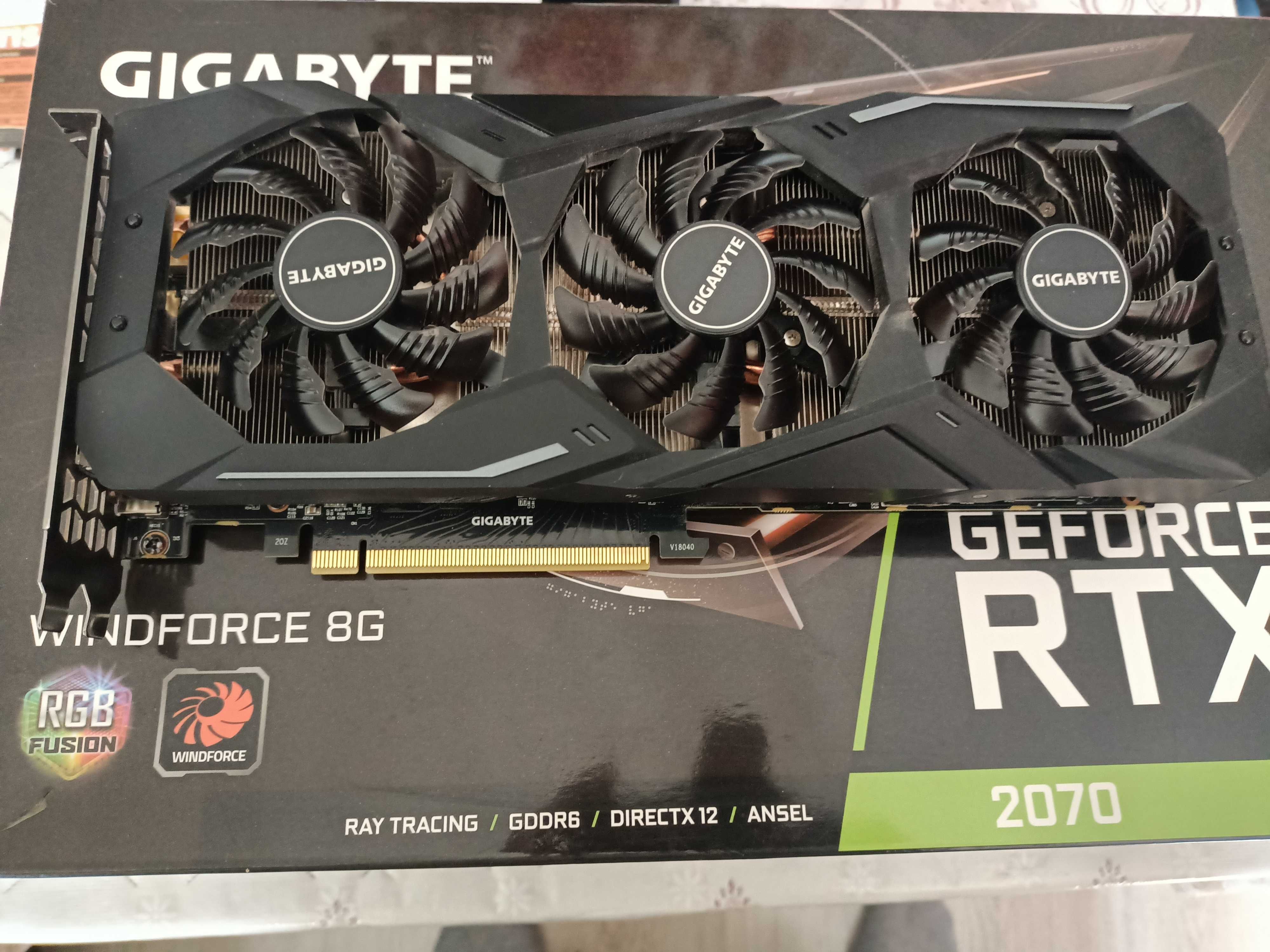 Видеокарта Geforce RTX 2070 GIGABYTE 8GB