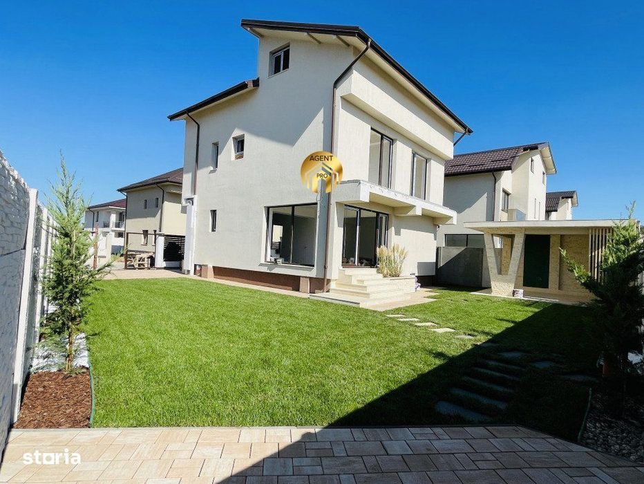 Vila individuala in  Bragadiru  , 4 camere, 360mp teren, LUX