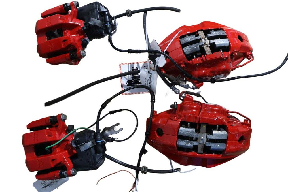 Etrieri spate M Performance roșii BMW Seria 3 G20 / G22 – set complet