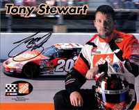 Винтажная гоночная куртка автогонщика NASCAR - Tony Stewart, мужская