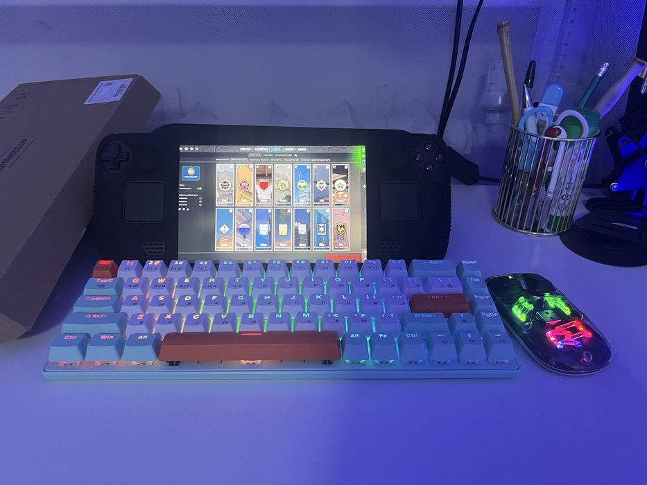 Steam Deck OLED 512 ГБ. Состояние отличное, работает идеально