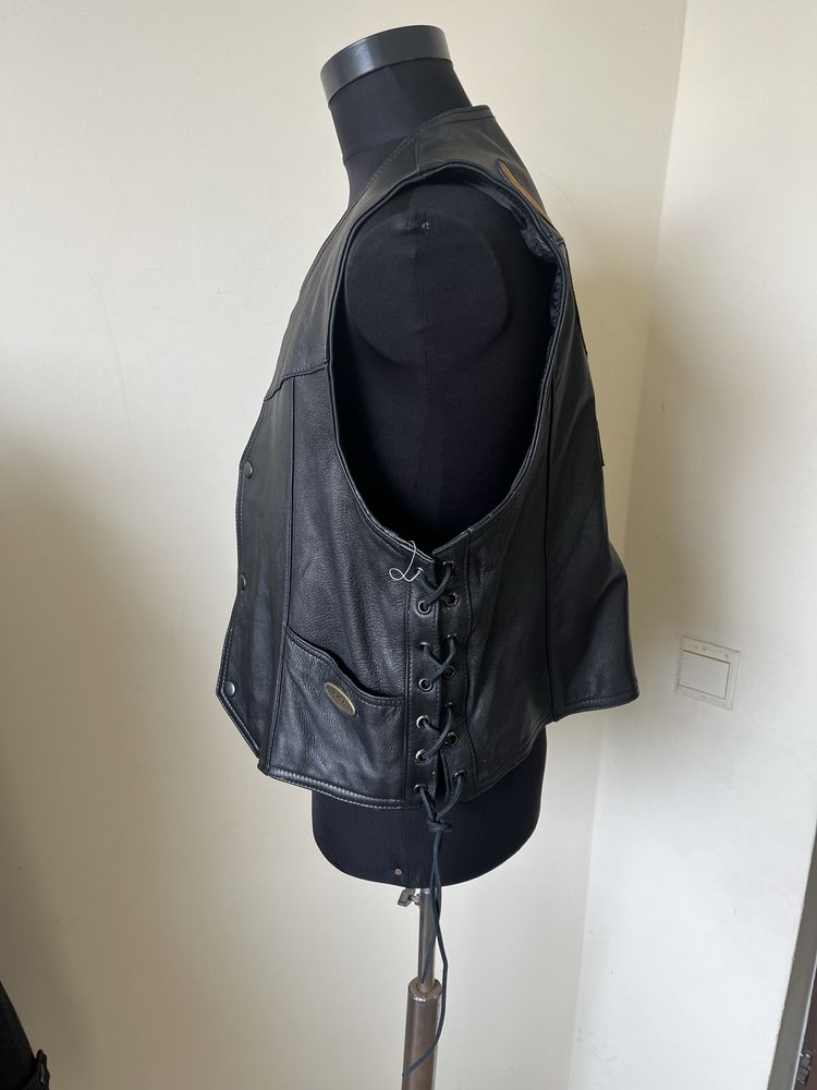 Vesta piele Biker
