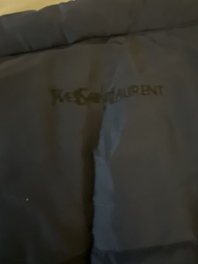 Saint laurent пухен елек