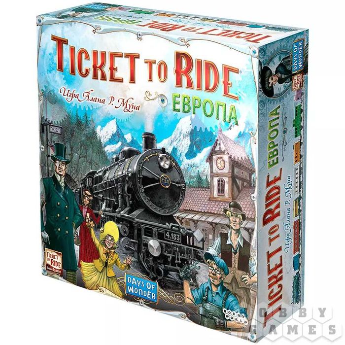 Настольная игра Ticket to Ride Билет на поезд