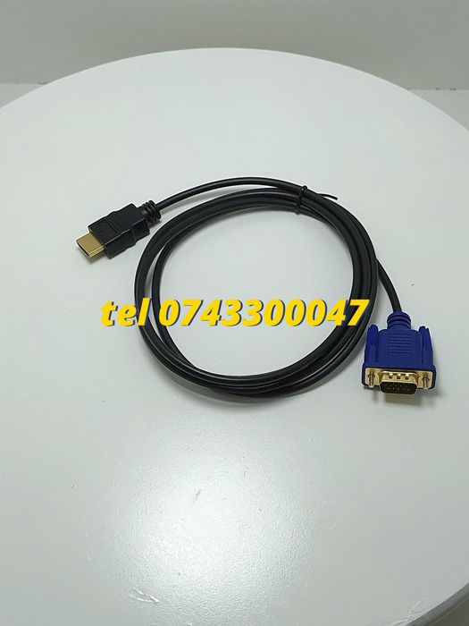 Cablu Monitor Hdmivga 18m Negru