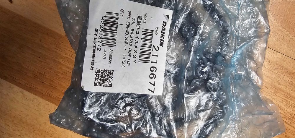 Valva motorizata Daikin