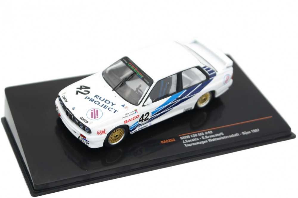 Macheta BMW M3 E30 #42 WTCC 1987 IXO 1:43