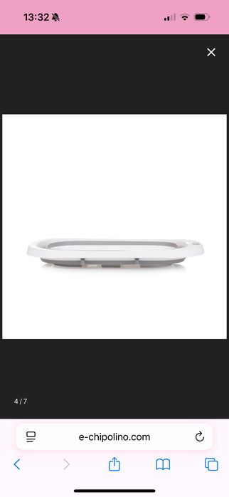 Детска ваничка с стойка