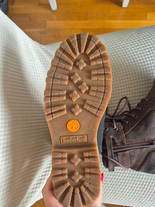 Детски боти Тимбърленд кожени, н-р 36, отлично състояние