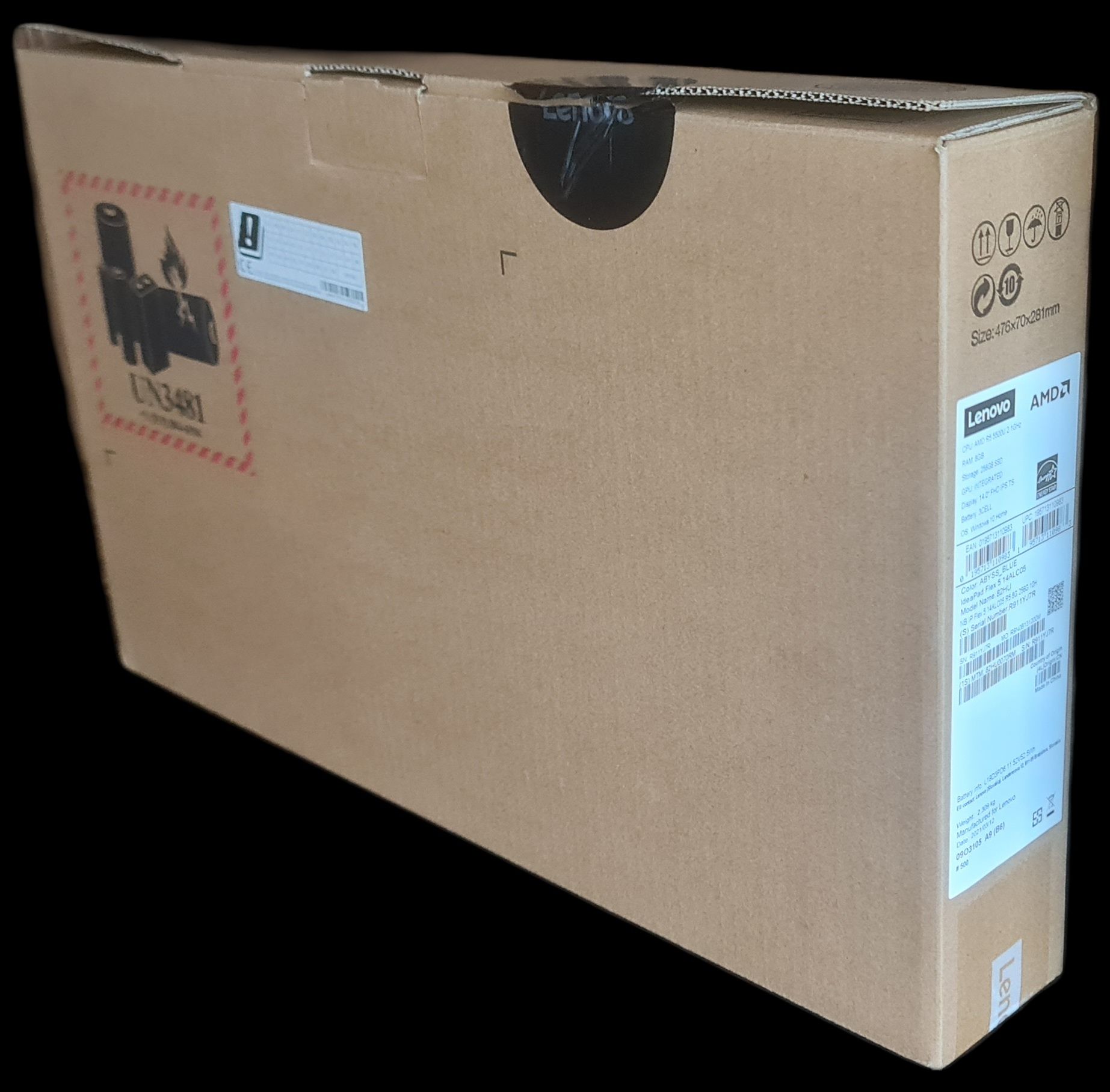 IdeaPad Flex 5 14ALC05 laptop lenovo cu procesor AMD ryzen 5 5500U