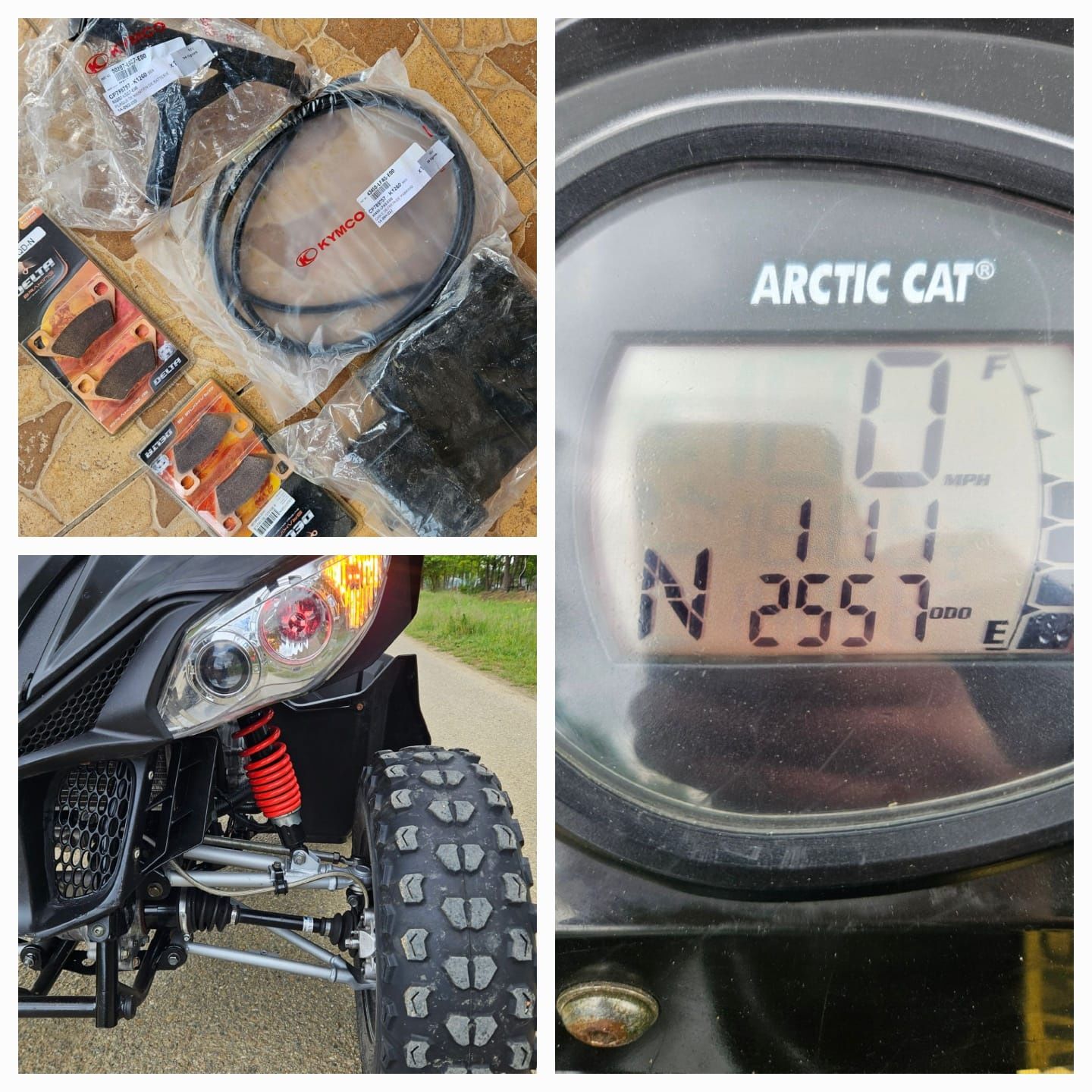 Atv Artic Cat efi 450 limit edition  nu ( tgb cf moto kymco etc)
