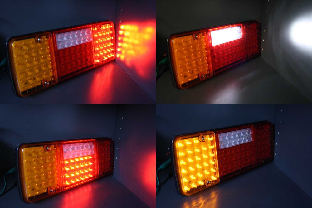 2 броя Компчлект LED стопове за ремарке , бус , ТИР , камион 12V