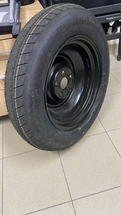 Roata de rezerva cu anvelopa GoodYear T145/90 D16, DOT 1623