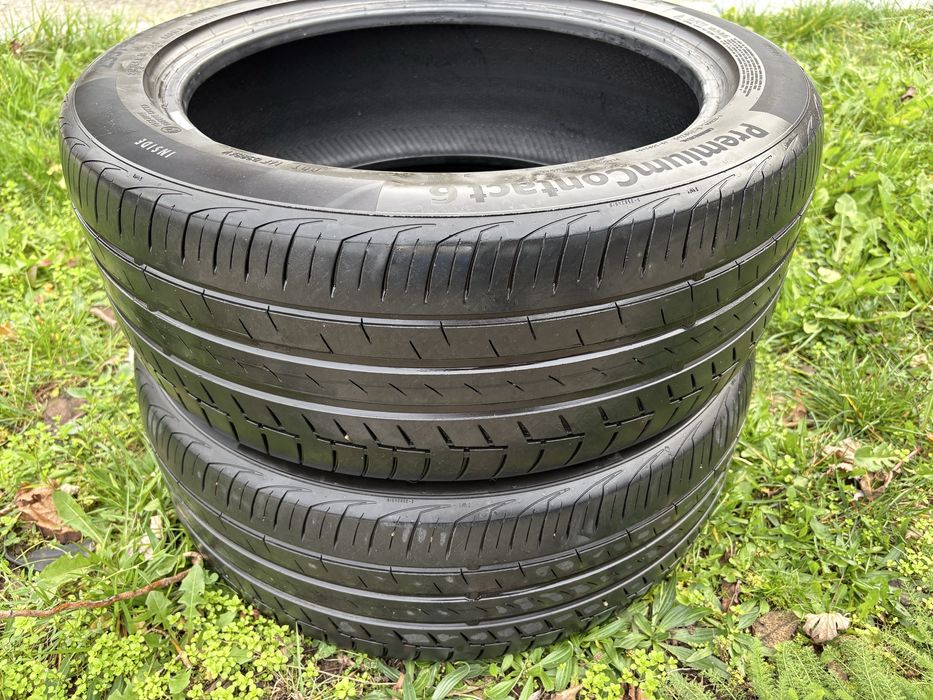 Vând 2 anvelope de vară Continental PremiumContact 6