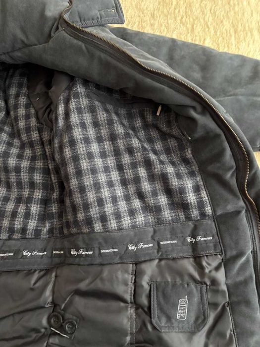 Зимно мъжко яке, тип шуба