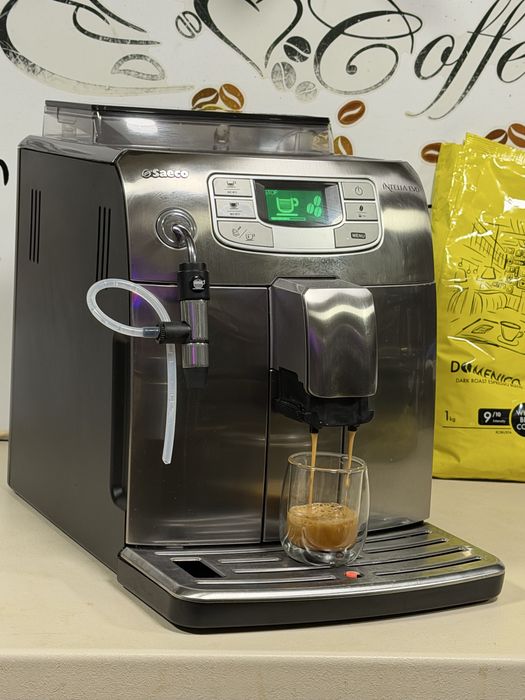 Кафемашина кафе автомат Saeco INTELİA EVO с гаранция