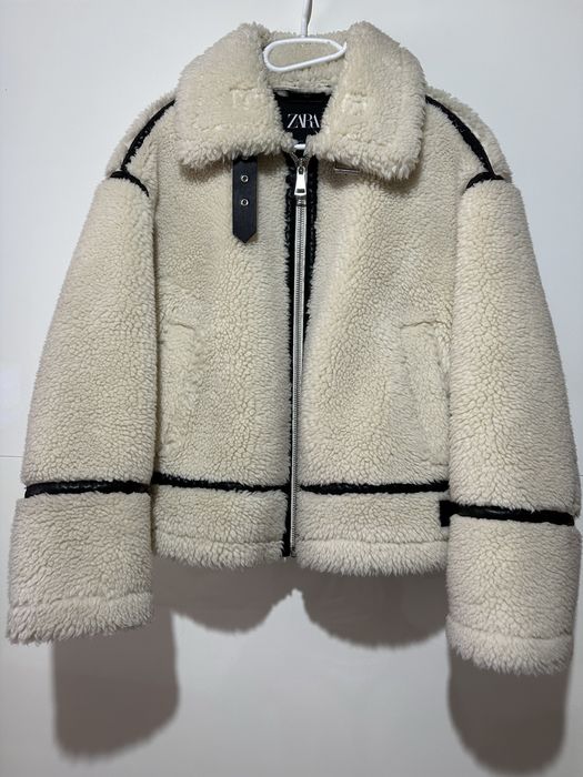 Jacheta shearling zara