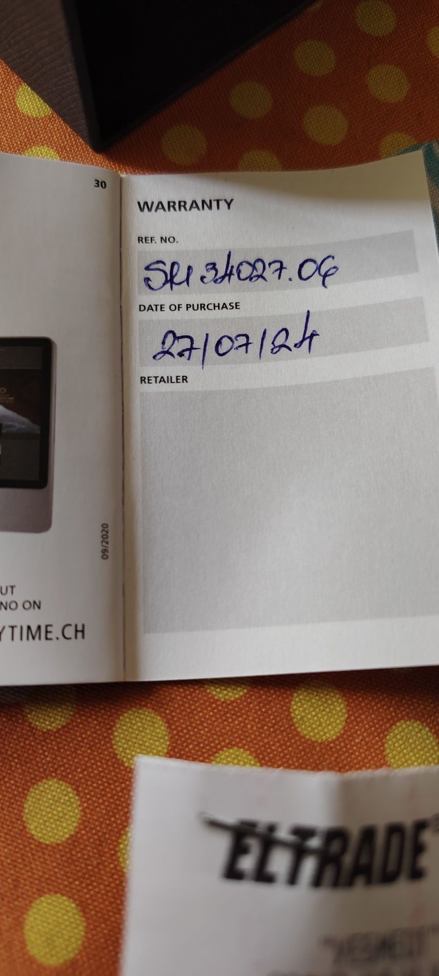 Swiss military by chrono