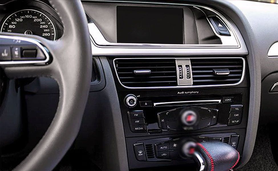 Ornament metalic reglaj guri centrale ventilatie -Audi A4 (B8), A5, Q5