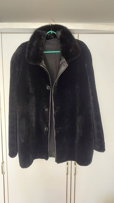 Натуральная шуба мужская размер 58-60