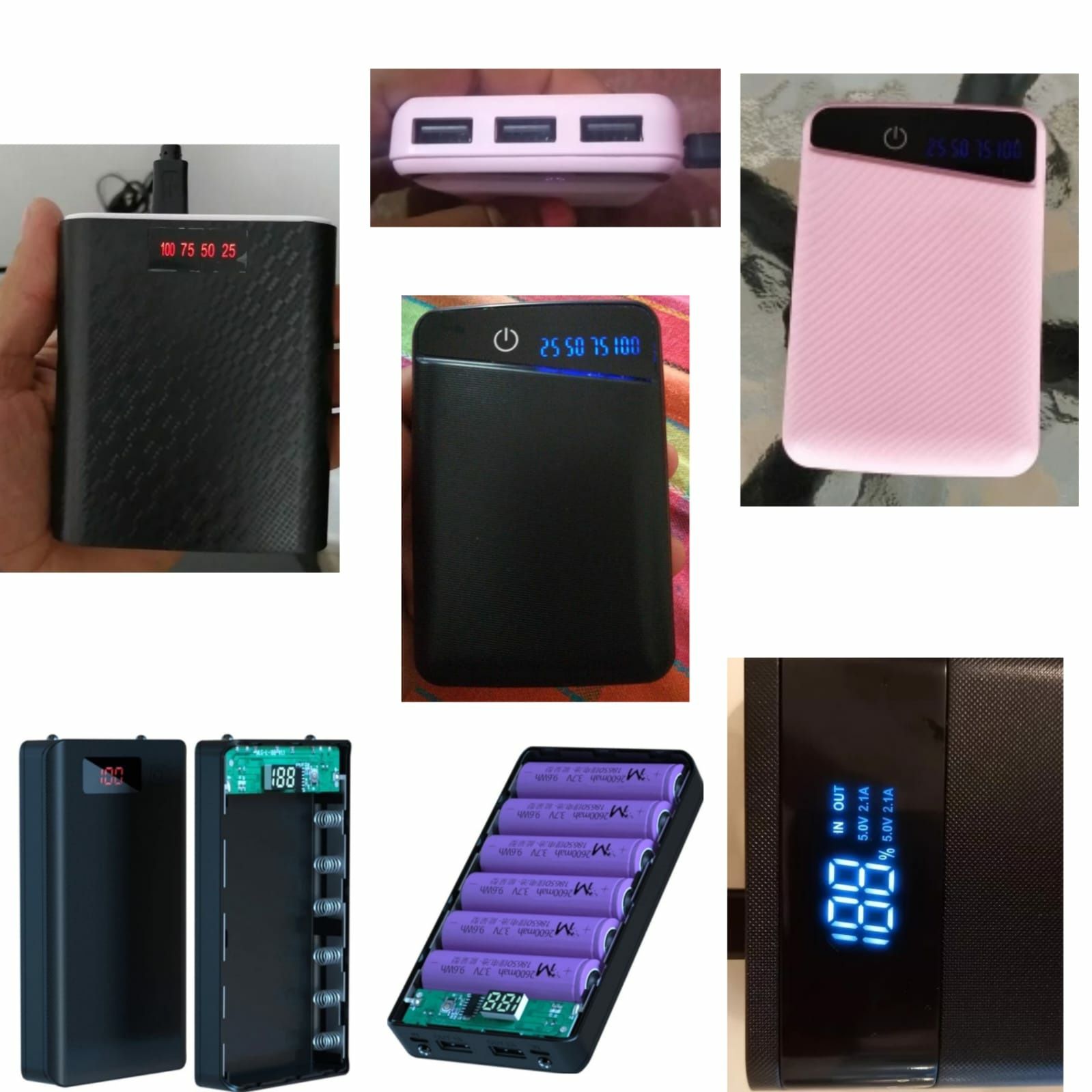 Повербанк (Power Bank) корпус с зарядным