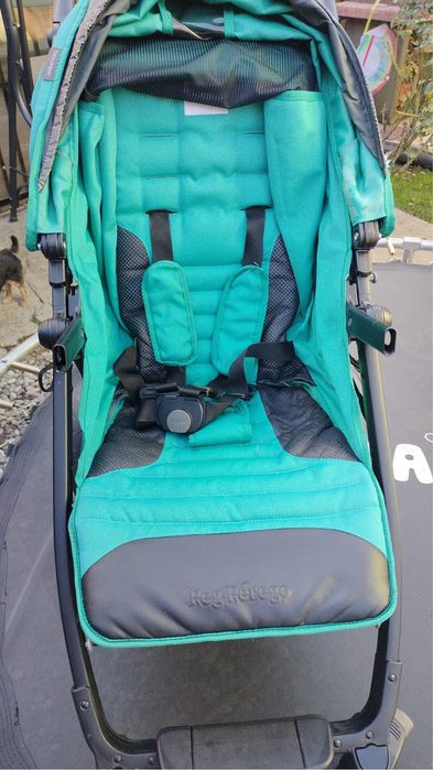 Pachet Landou, scoica, carucior sport si scaun auto Peg Perego